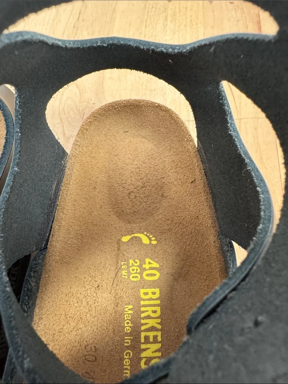 Birkenstock Athens Caged Sandal in Black size 40 Women’s 9 Men’s 7 - Picture 3 of 7